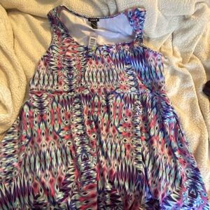 Torrid Vibrant Patterned Kids Dress